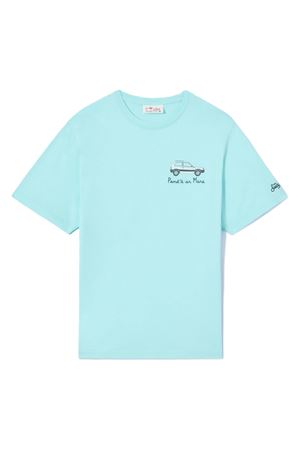 Portofino Man Cotton T-Shirt With Front Print MC2 SAINT BARTH | T-Shirt | POT000104515L